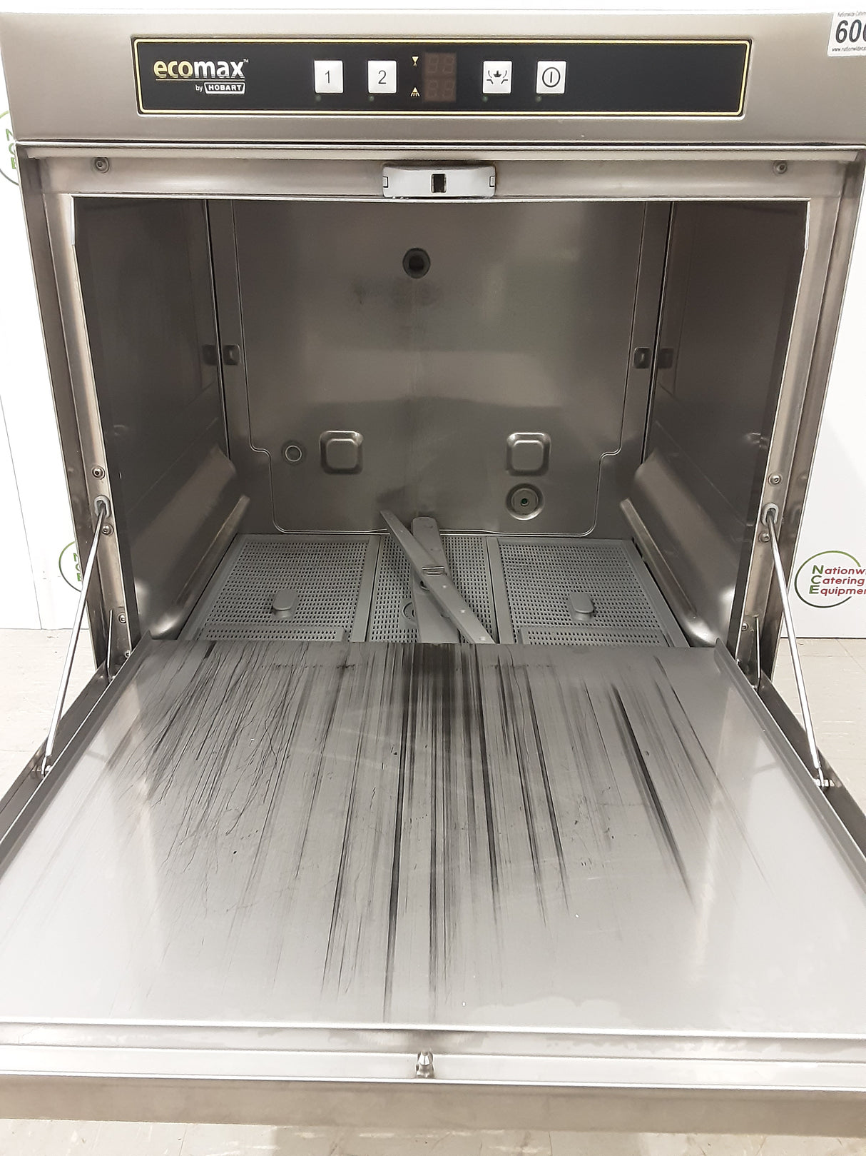 Hobart Ecomax Undercounter Dishwasher - Single Phase, Model- ECO-F504SW-20B (NCE6064)