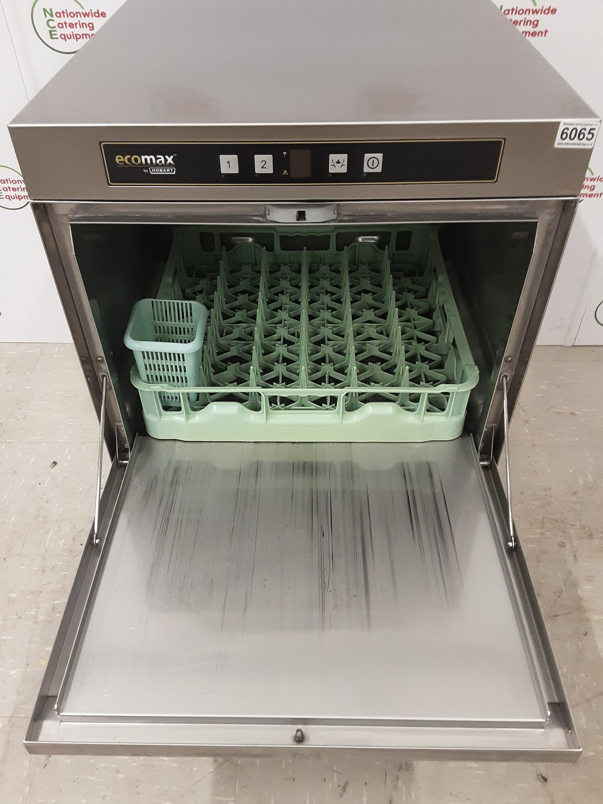 Hobart Ecomax Undercounter Dishwasher - Single Phase, Model- ECO-F504SW-20B (NCE6065)