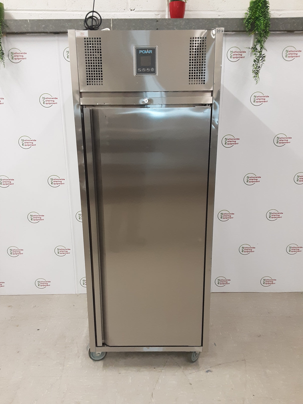 Polar Premium U-Series Single Upright Fridge, New/"B-Grade", Model-UA001 (NCE3514)