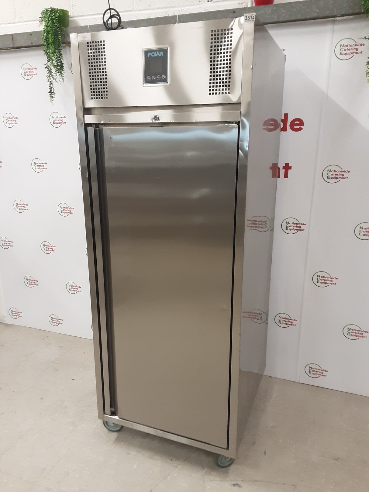 Polar Premium U-Series Single Upright Fridge, New/"B-Grade", Model-UA001 (NCE3514)