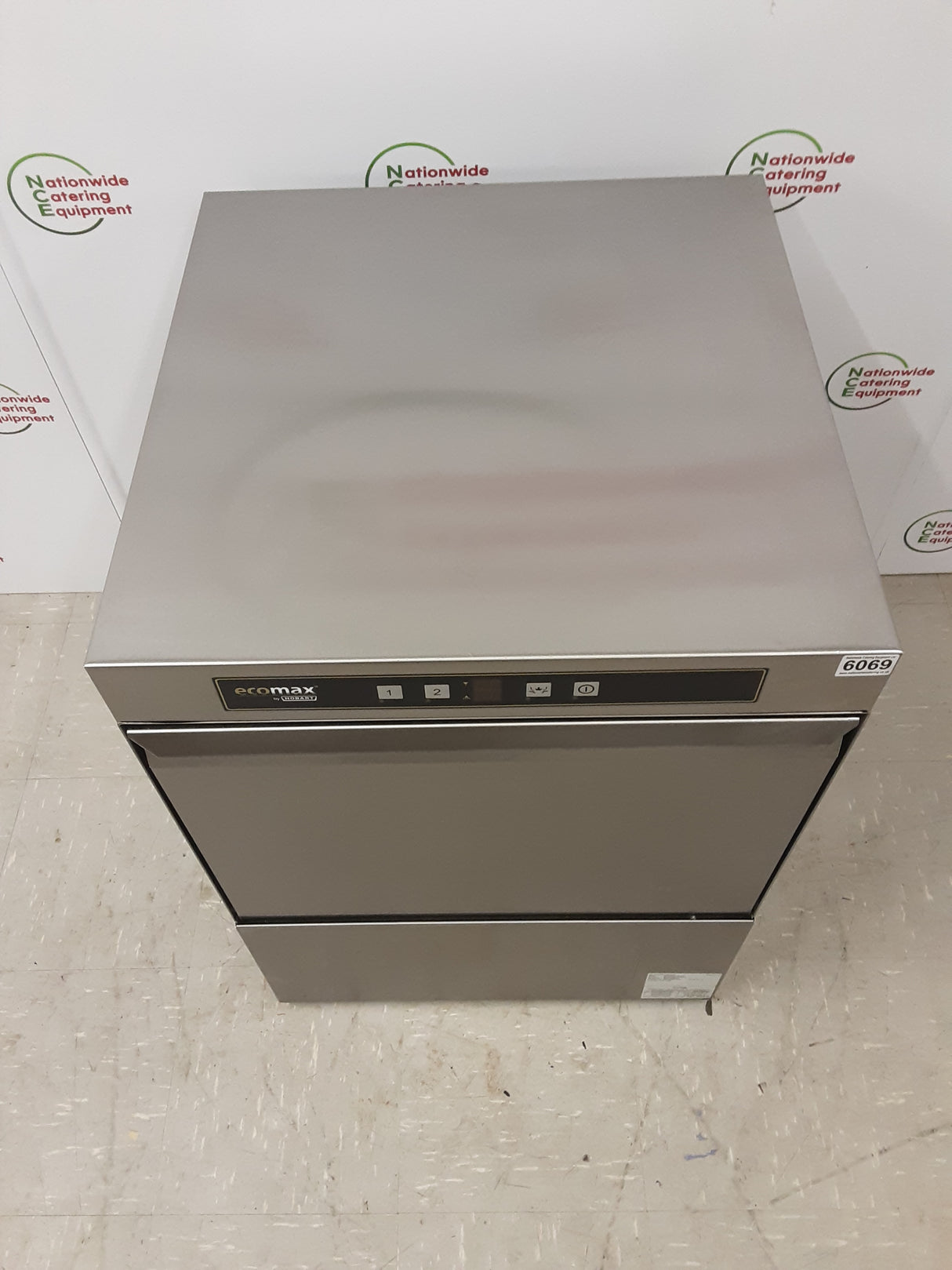 Hobart Ecomax Undercounter Dishwasher - Single Phase, Model- ECO-F504SW-20B (NCE6069)