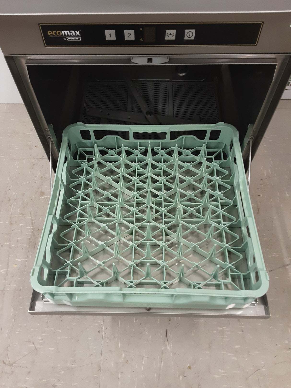 Hobart Ecomax Undercounter Dishwasher - Single Phase. Model- ECO-F504SW-20B (NCE6070)