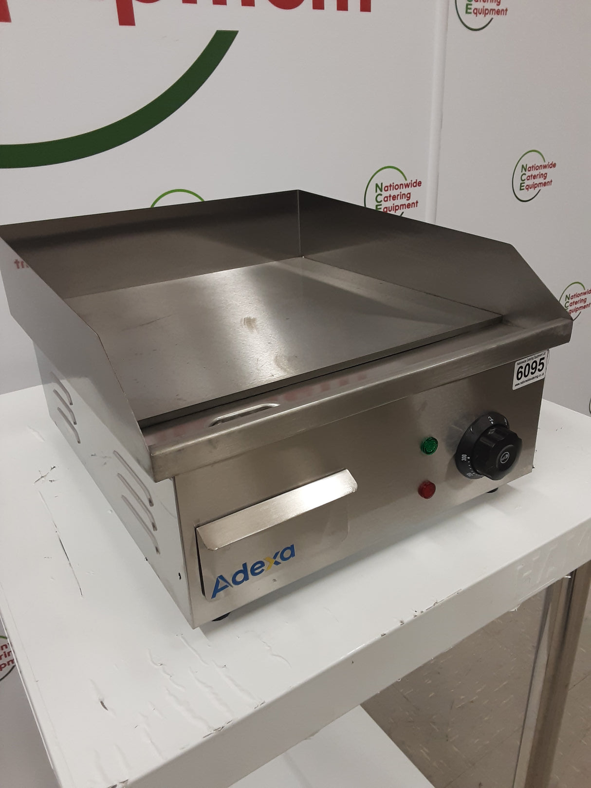 Adexa New/Un-Used Tabletop Electric Griddle, 13amp (NCE6095)