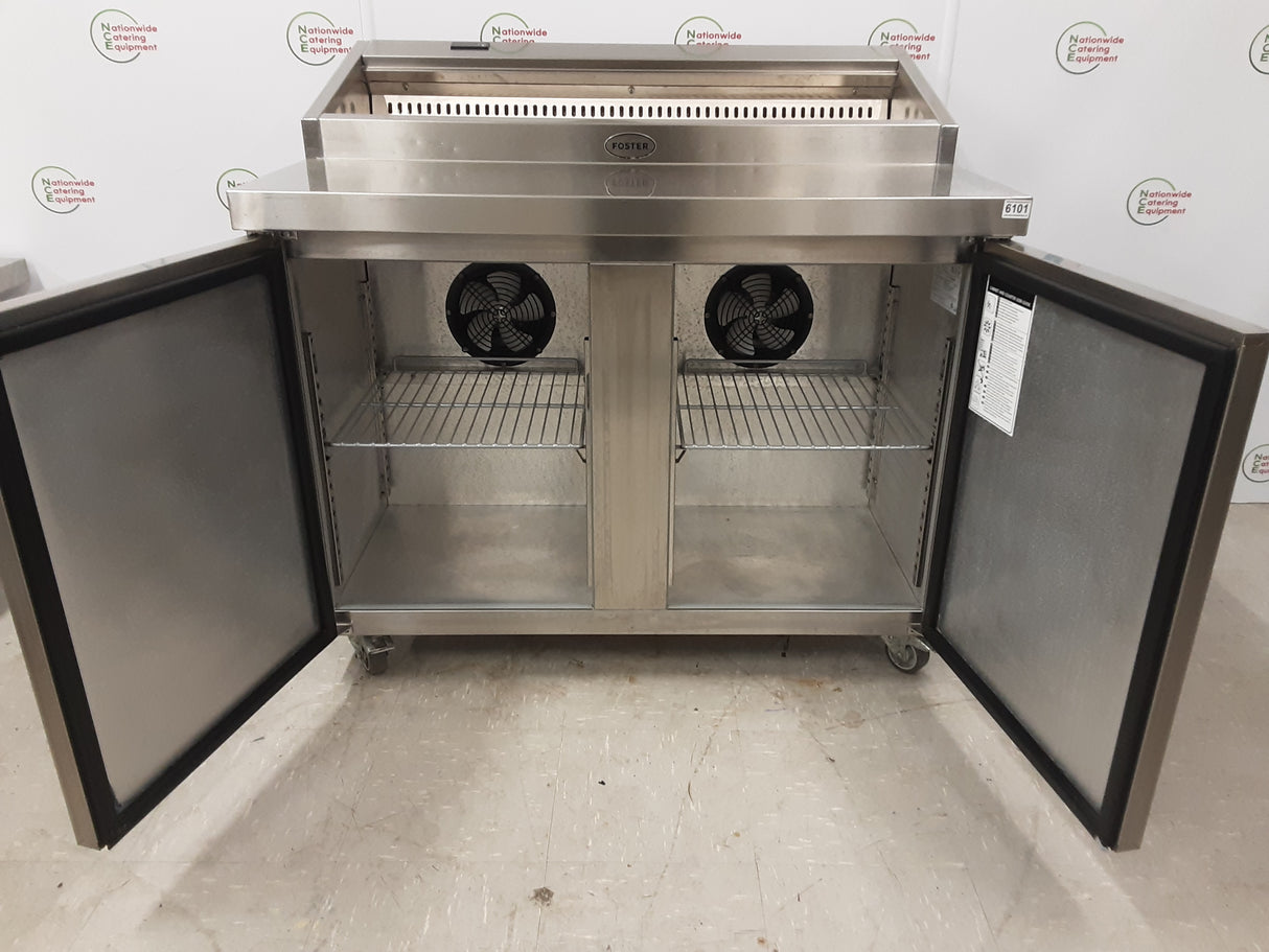 Foster Two Door Pizza/Saladette Prep Counter Fridge, Model- FPS2/HR (NCE6101)