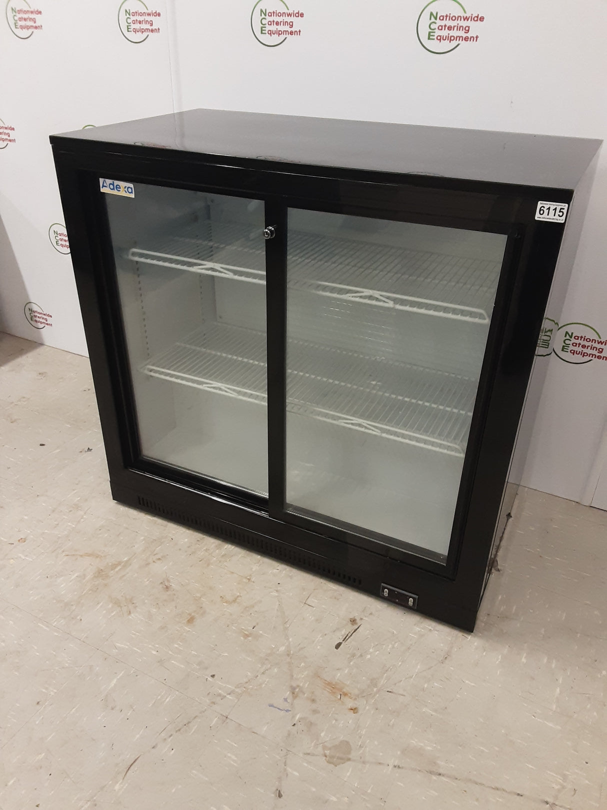 Adexa Two Sliding Door Bottle Cooler, Model- BC02PS (NCE6115)