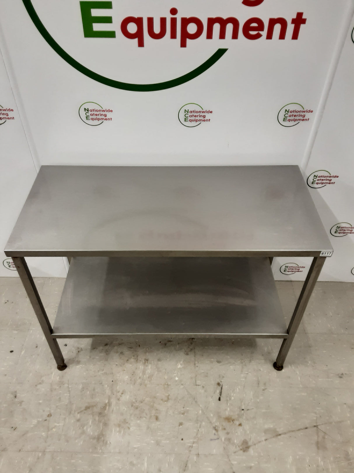 Stainless Steel Table 114x53cm (NCE6117)