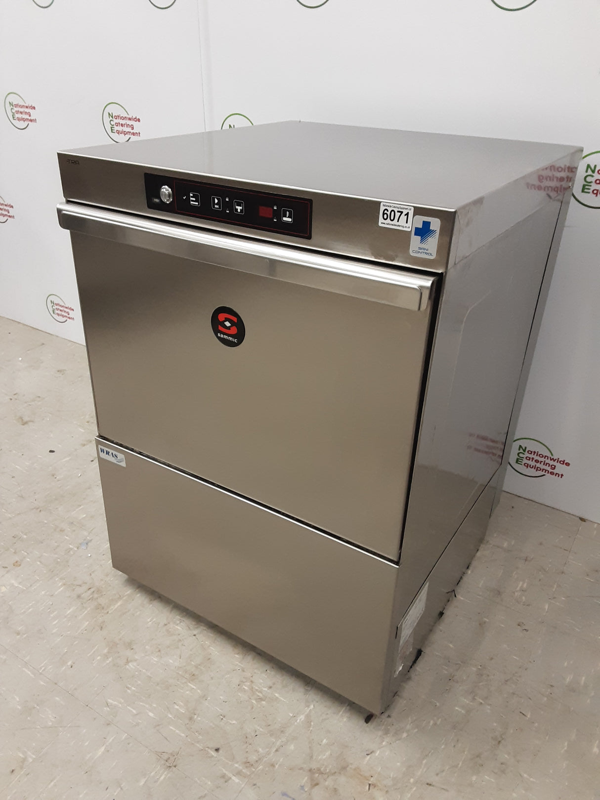 Sammic Undercounter Dishwasher, 1ph/32amp, Model- X61 (NCE6071)