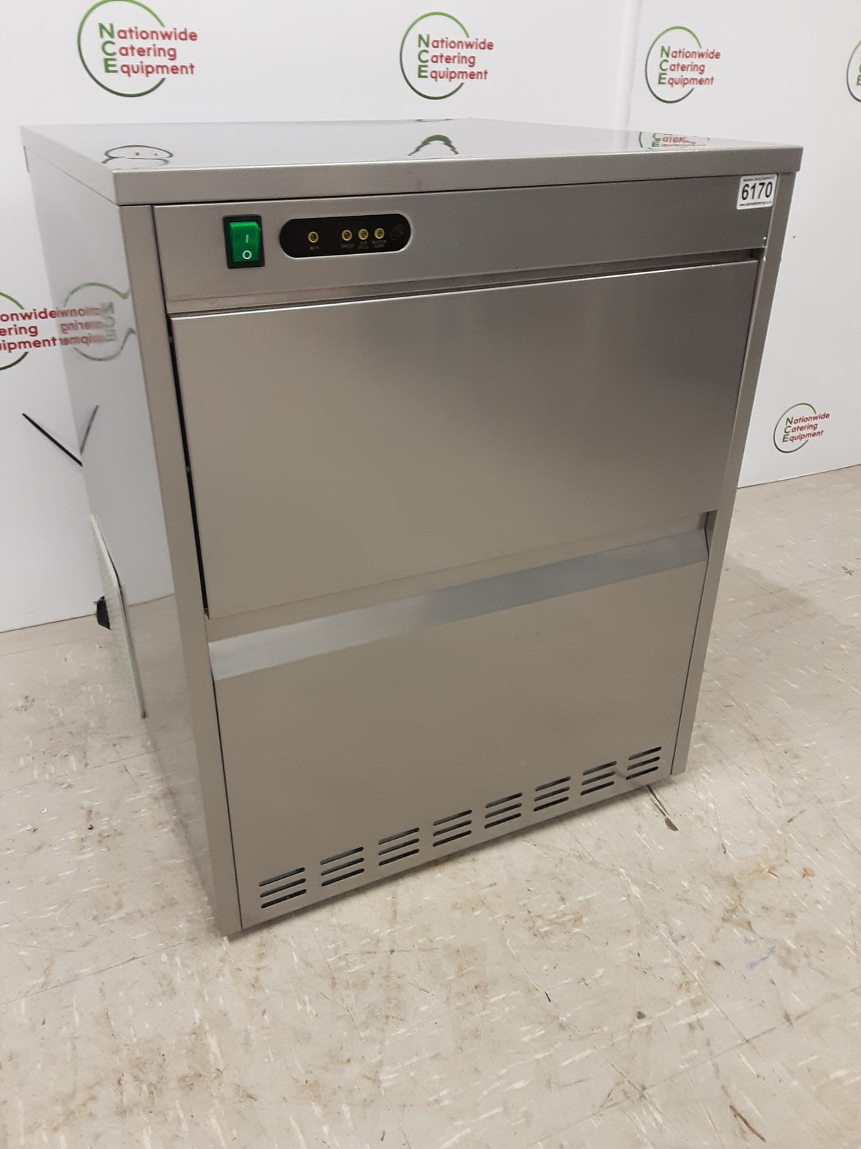 Nice-Ice Ice Machine, 50kg Output Per 24Hrs, Model- N52L (NCE6170)