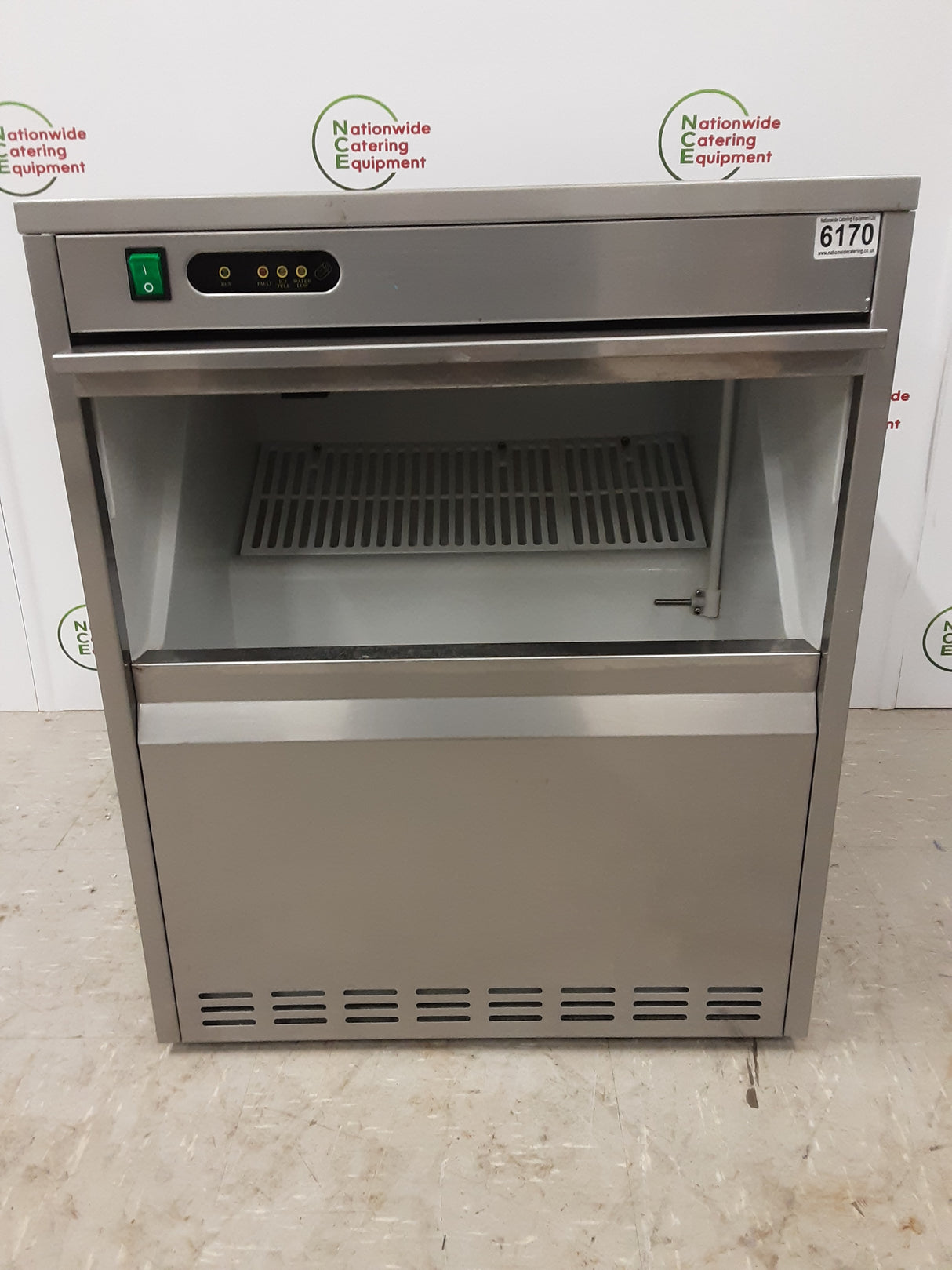 Nice-Ice Ice Machine, 50kg Output Per 24Hrs, Model- N52L (NCE6170)
