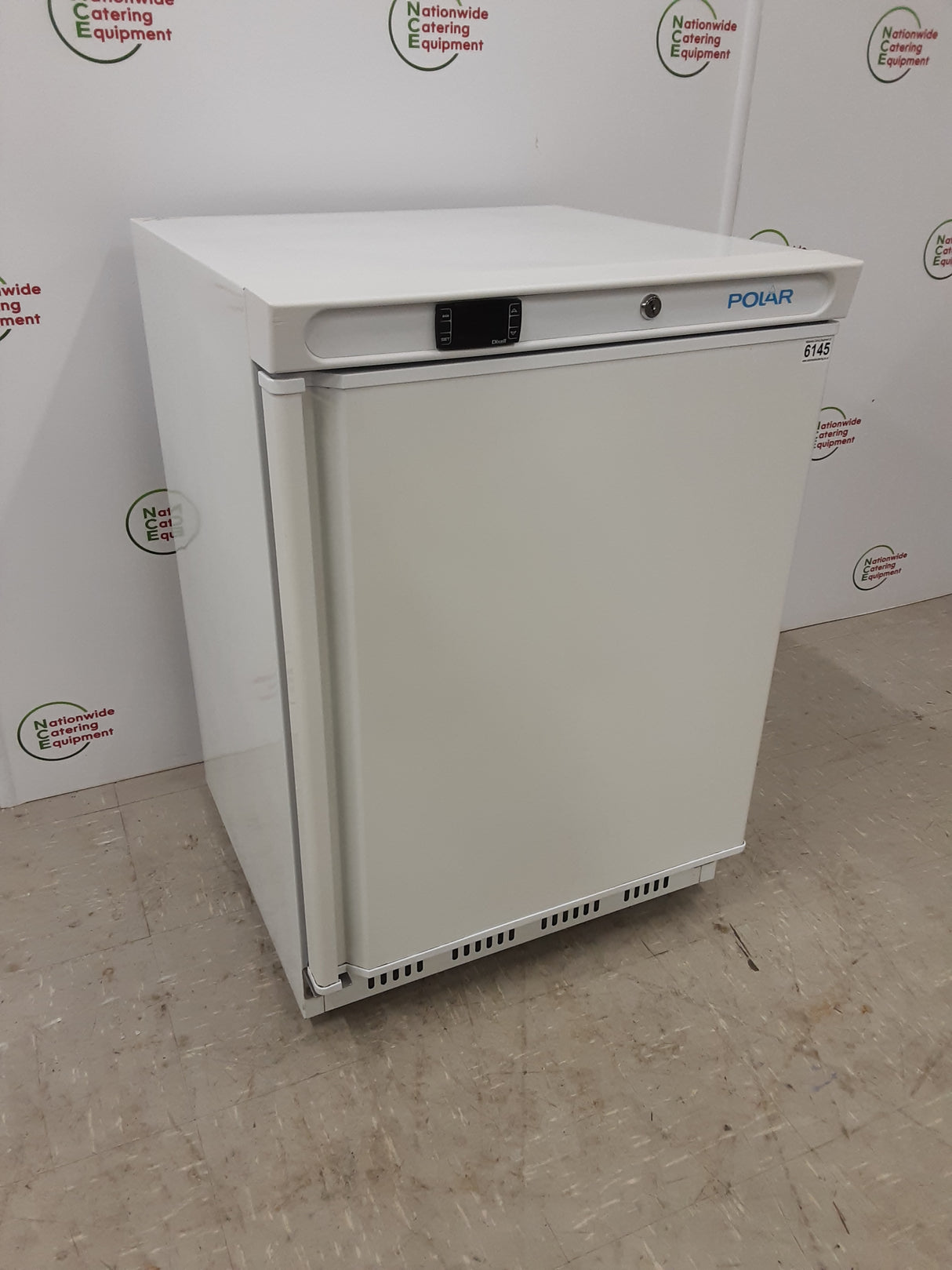 Polar White Undercounter Fridge, 150L Capacity, Model- PC001 (NCE6145)