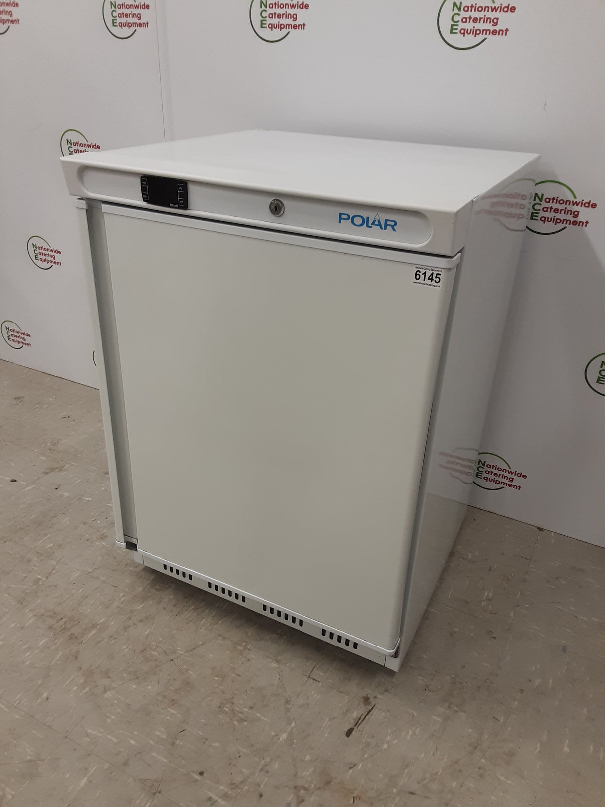 Polar White Undercounter Fridge, 150L Capacity, Model- PC001 (NCE6145)