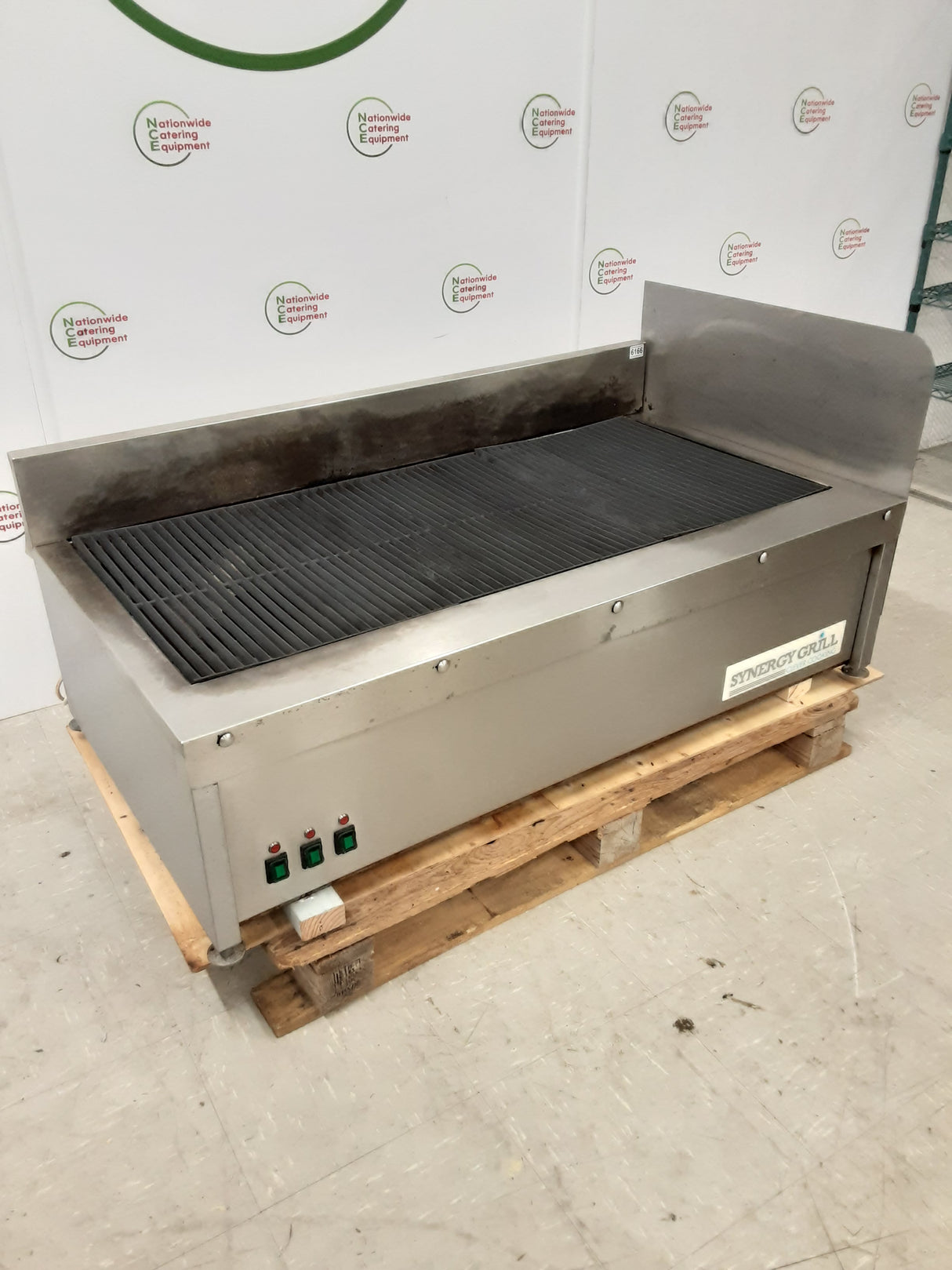 Synergy 130cm/Three Burner Tabletop Chargrill, Natural Gas (NCE6166)