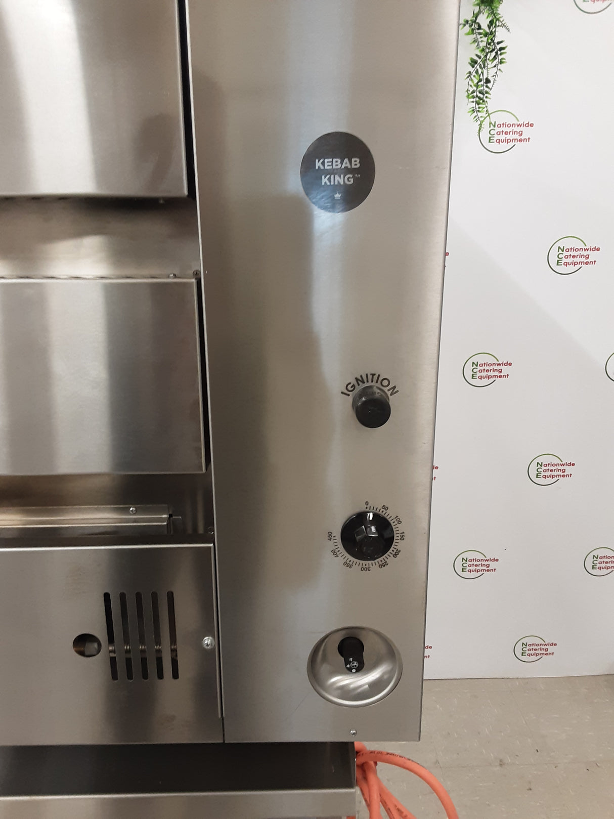 Kebab-King, By Caterbake Un-Used/New Twin Deck Pizza Oven On Stand - LPG (NCE5598)