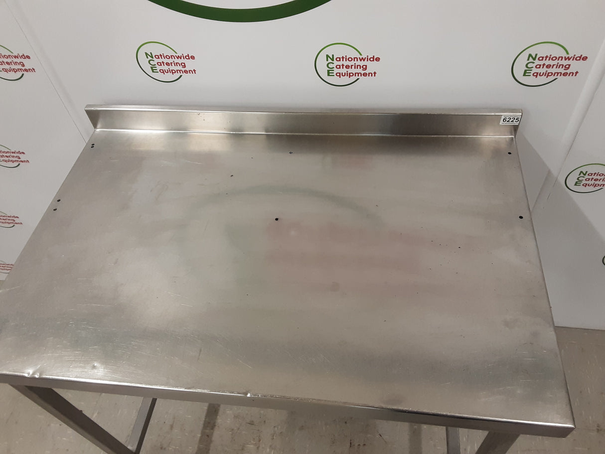 Stainless Steel Table On Wheels With Appliance Space 100x65 (NCE6225)