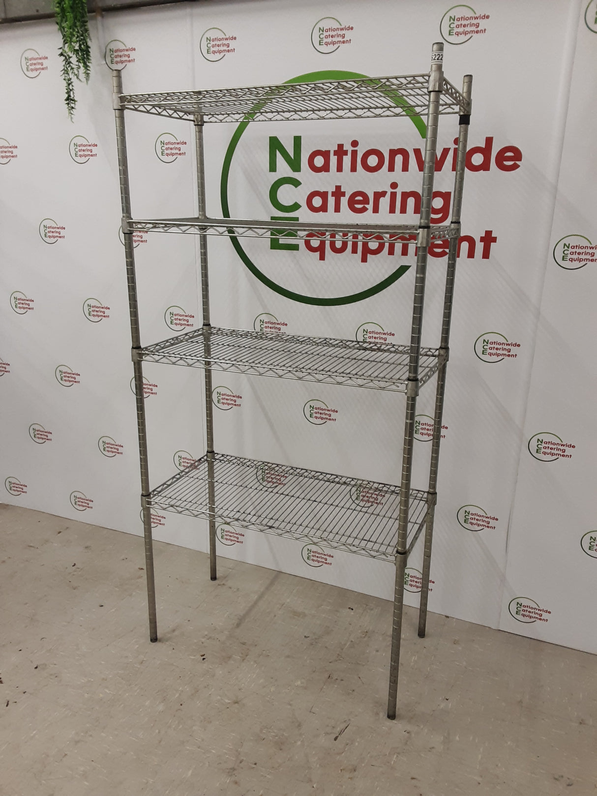 Wire Shelving Unit 91x46cm (NCE6222)