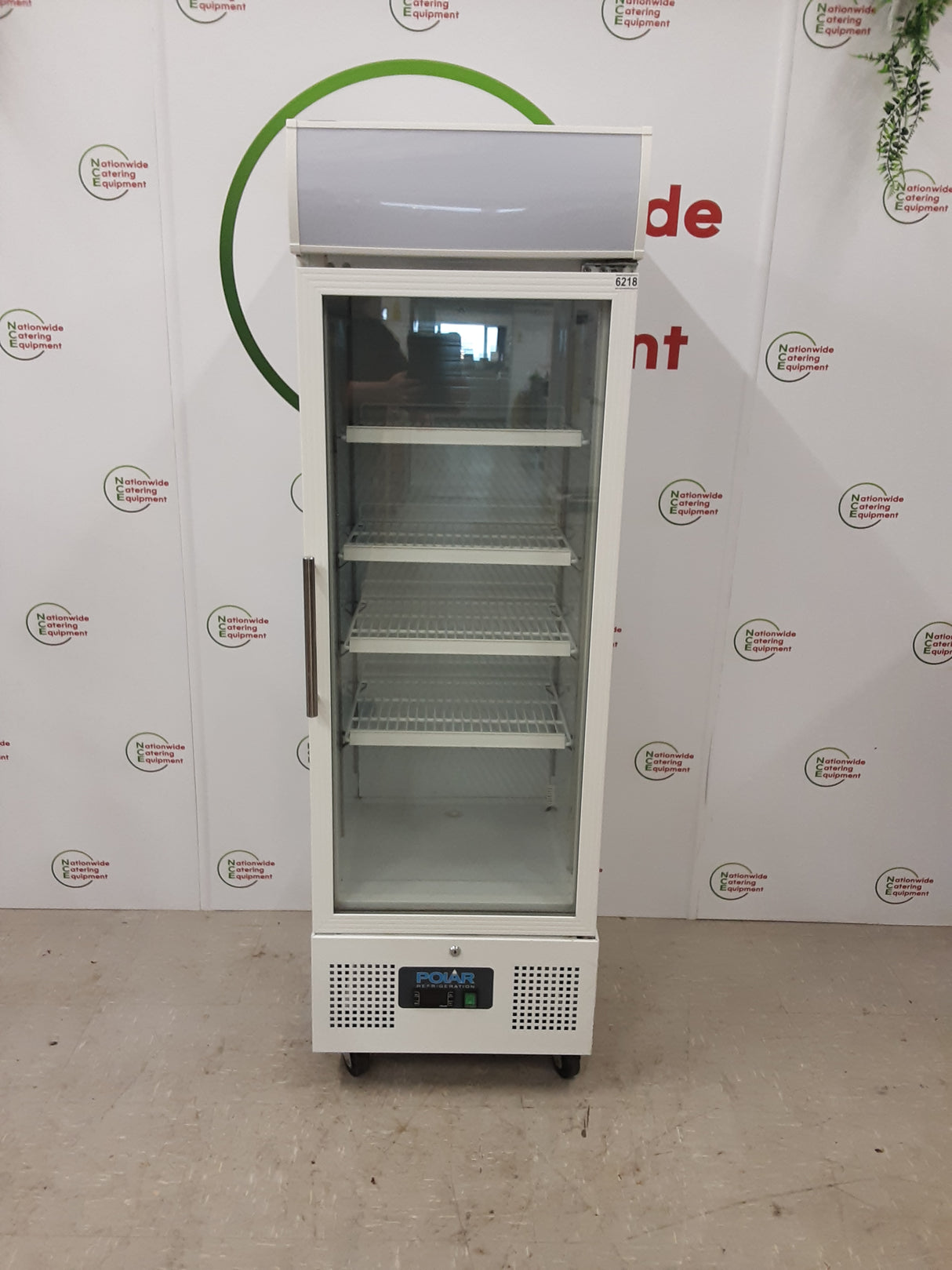 Polar G-Series Single Upright Display Fridge, Model- DM075 (NCE6218)