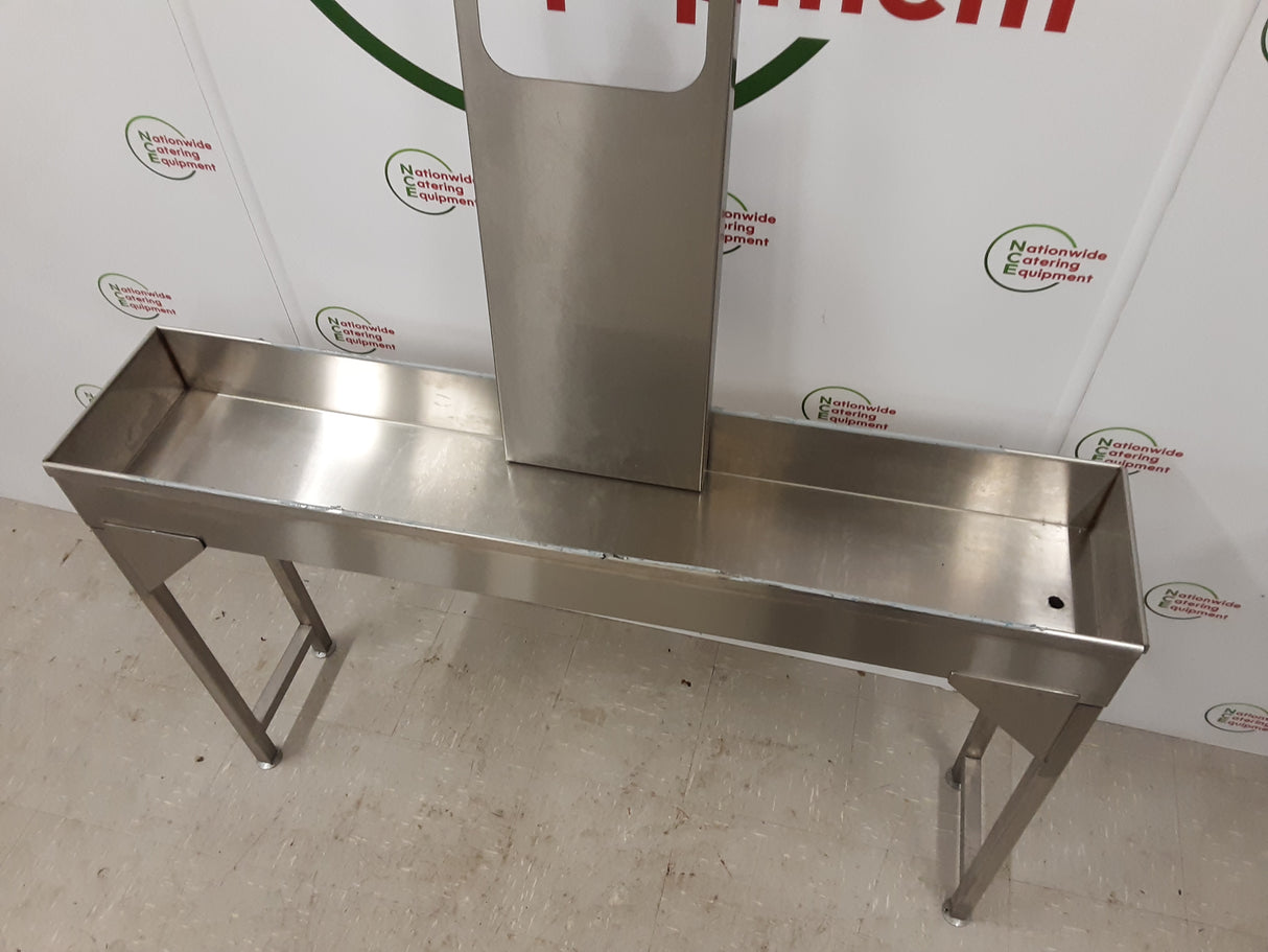 Stainless Steel Free-Standing Ice/Warm Water Gastronorm Well 140x30cm (NCE6215)