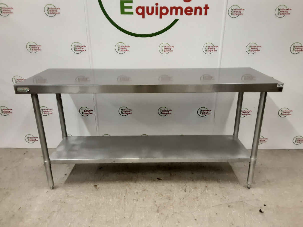 Stainless Steel Vogue Table 180x60cm (NCE6275)