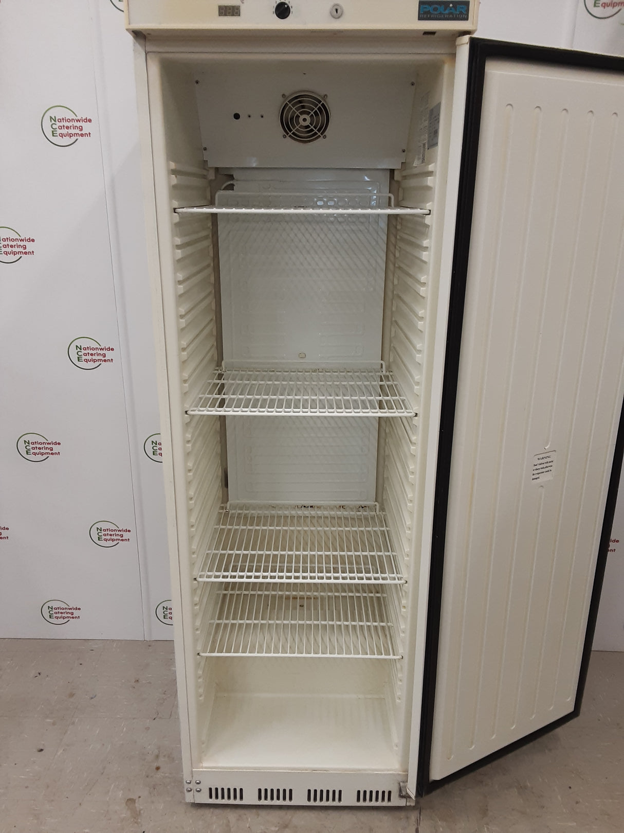 Polar White Single Upright 400L Fridge, Model- CD612 (NCE6243)