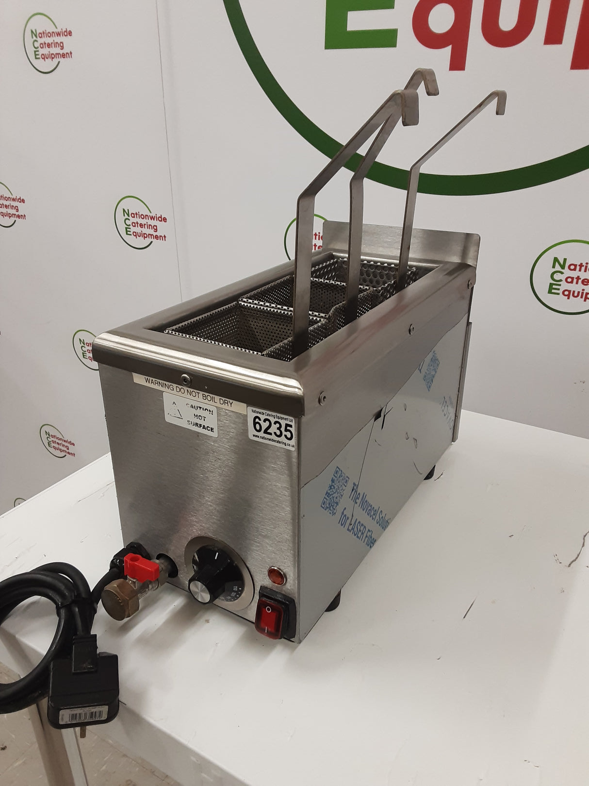 Tabletop Electric Three Basket Pasta Boiler (NCE6235)