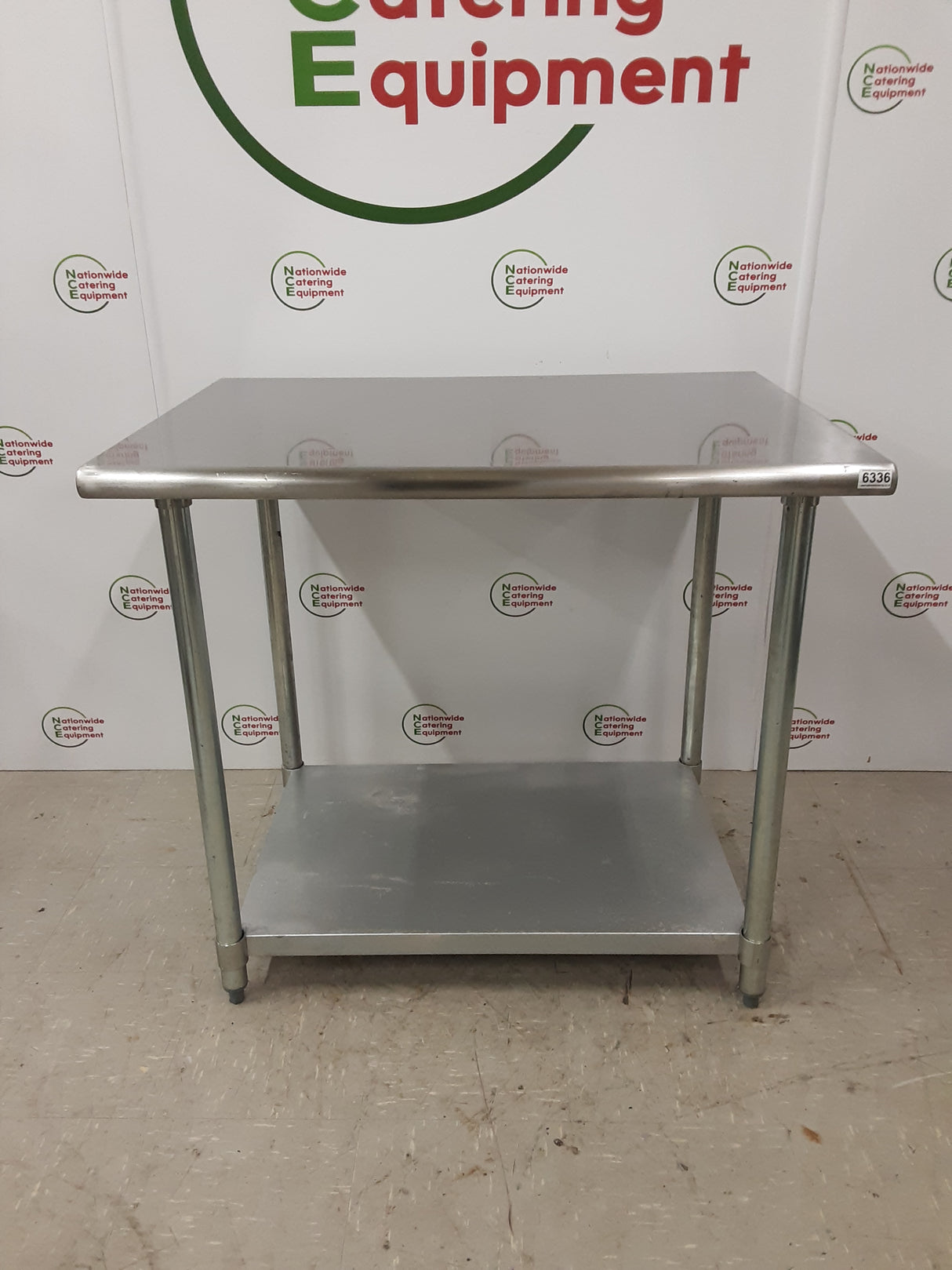 Stainless Steel Table 100x75cm (NCE6336)