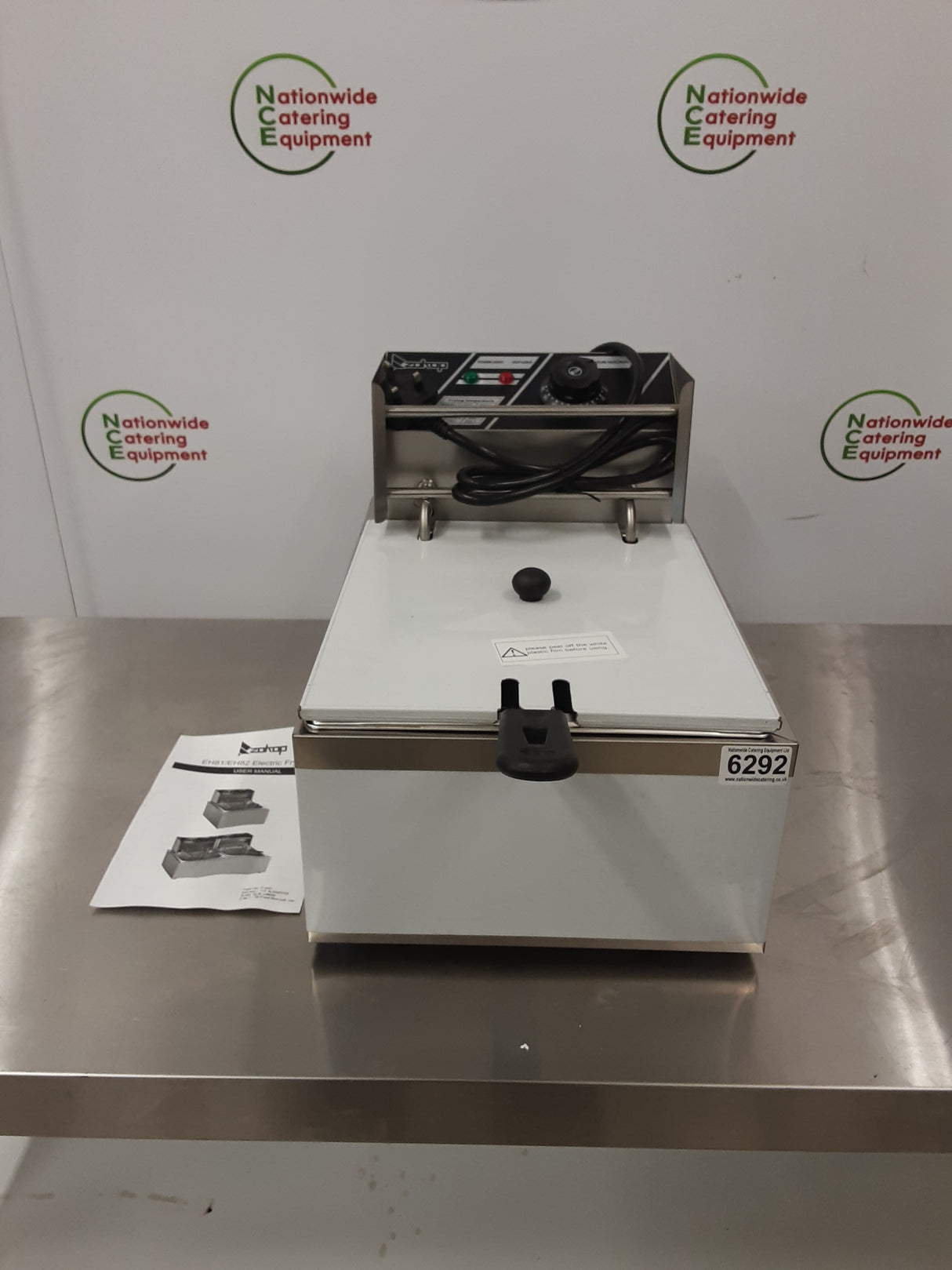 Zokop Single Tank Tabletop Electric (13amp) Fryer, Un-Used/New (NCE6292)