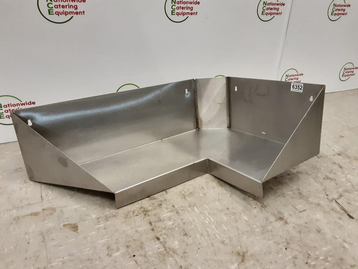 Stainless Steel Corner Wall Shelf (NCE6352)