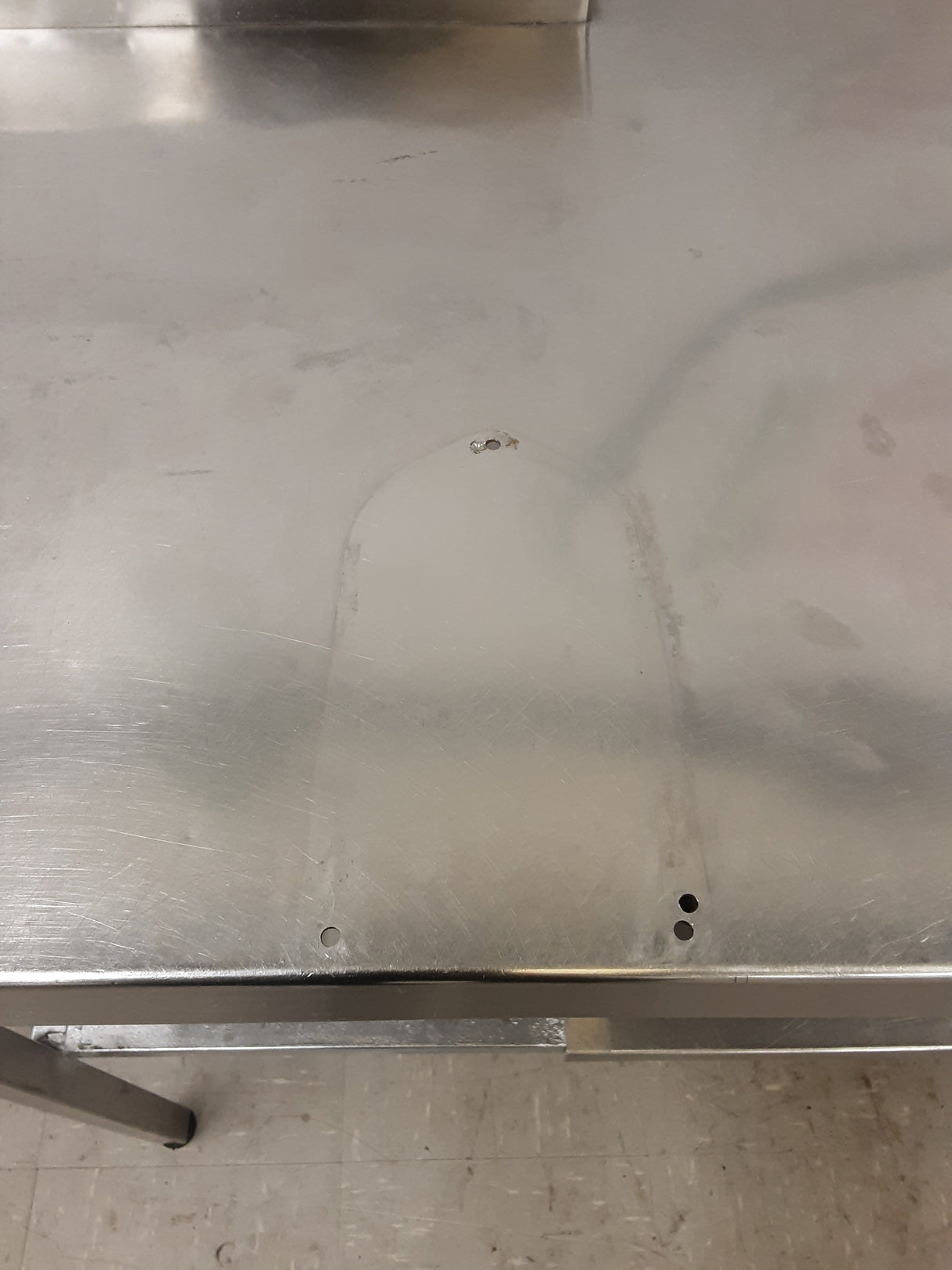 Stainless Steel Table 180x60cm (NCE6364)