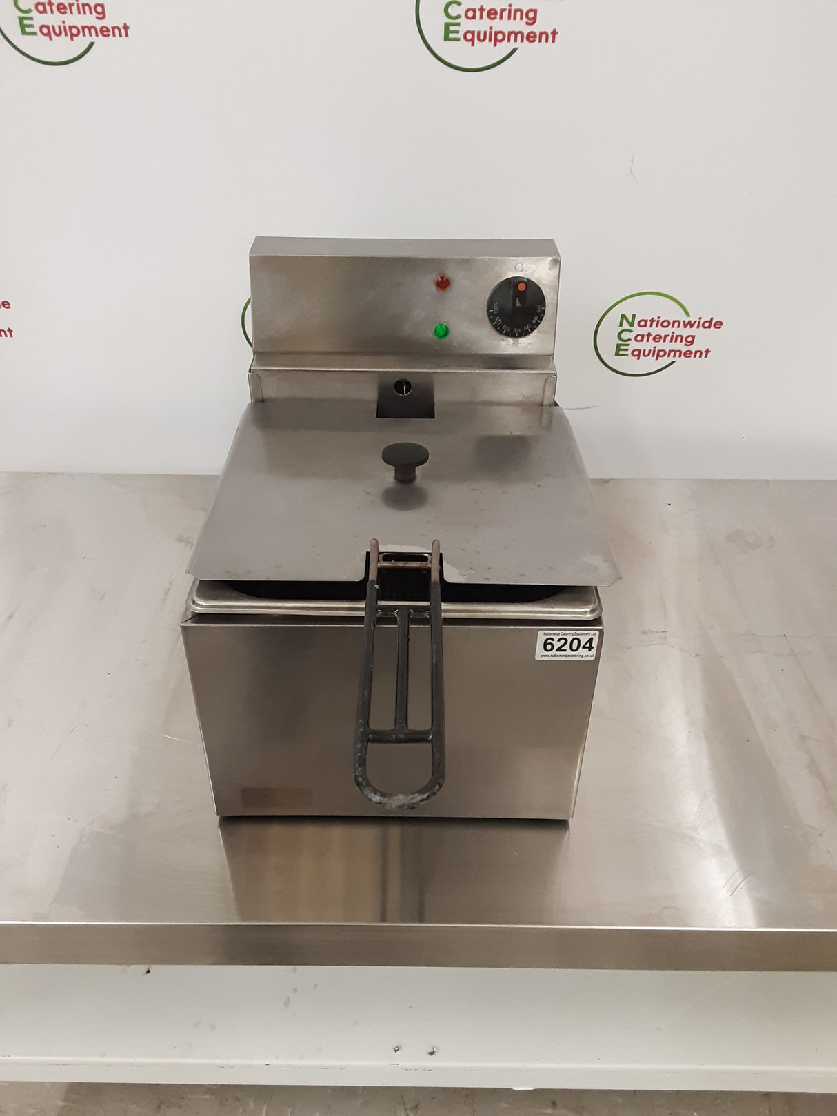 Lincat Lynx 400 Tabletop 13amp Electric Single Tank Fryer, Model- LDF (NCE6204)