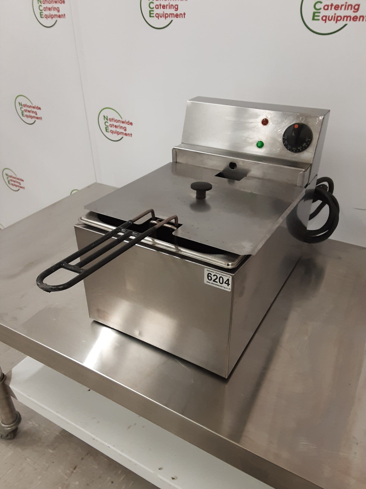 Lincat Lynx 400 Tabletop 13amp Electric Single Tank Fryer, Model- LDF (NCE6204)