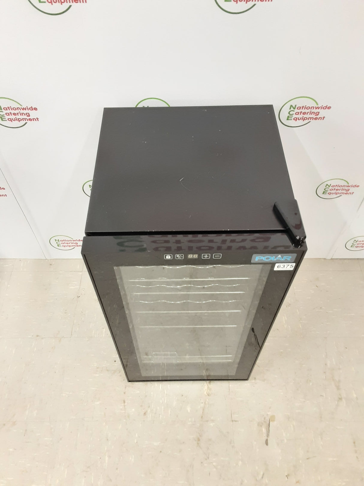 Polar C-Series Black Tabletop Wine Fridge, Model- CC066 (NCE6375)