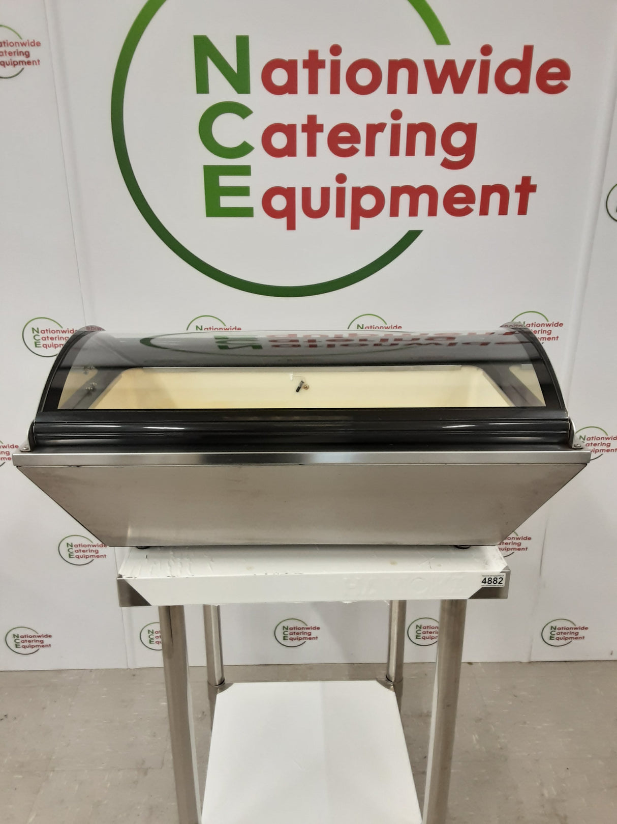 Polar G-Series Tabletop Prep Fridge With Glass Lid, Model- GL178-02 (NCE6382)