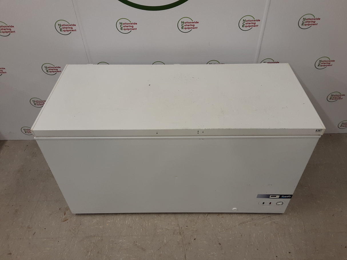 Prodis White Lid Chest Freezer, 154cm/459L Capacity. Model- ARCTIC550W (NCE6387)