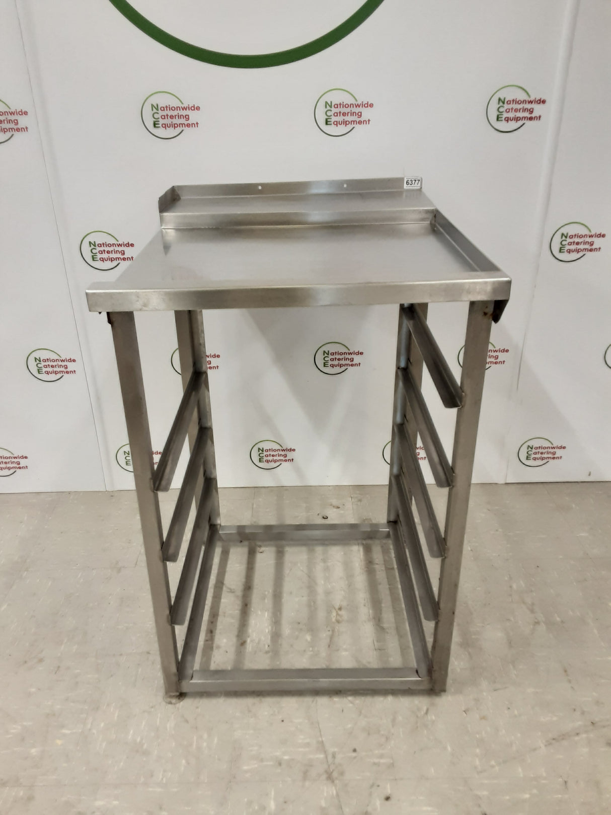 Stainless Steel Dishwasher Exit Table With Racking (NCE6377)