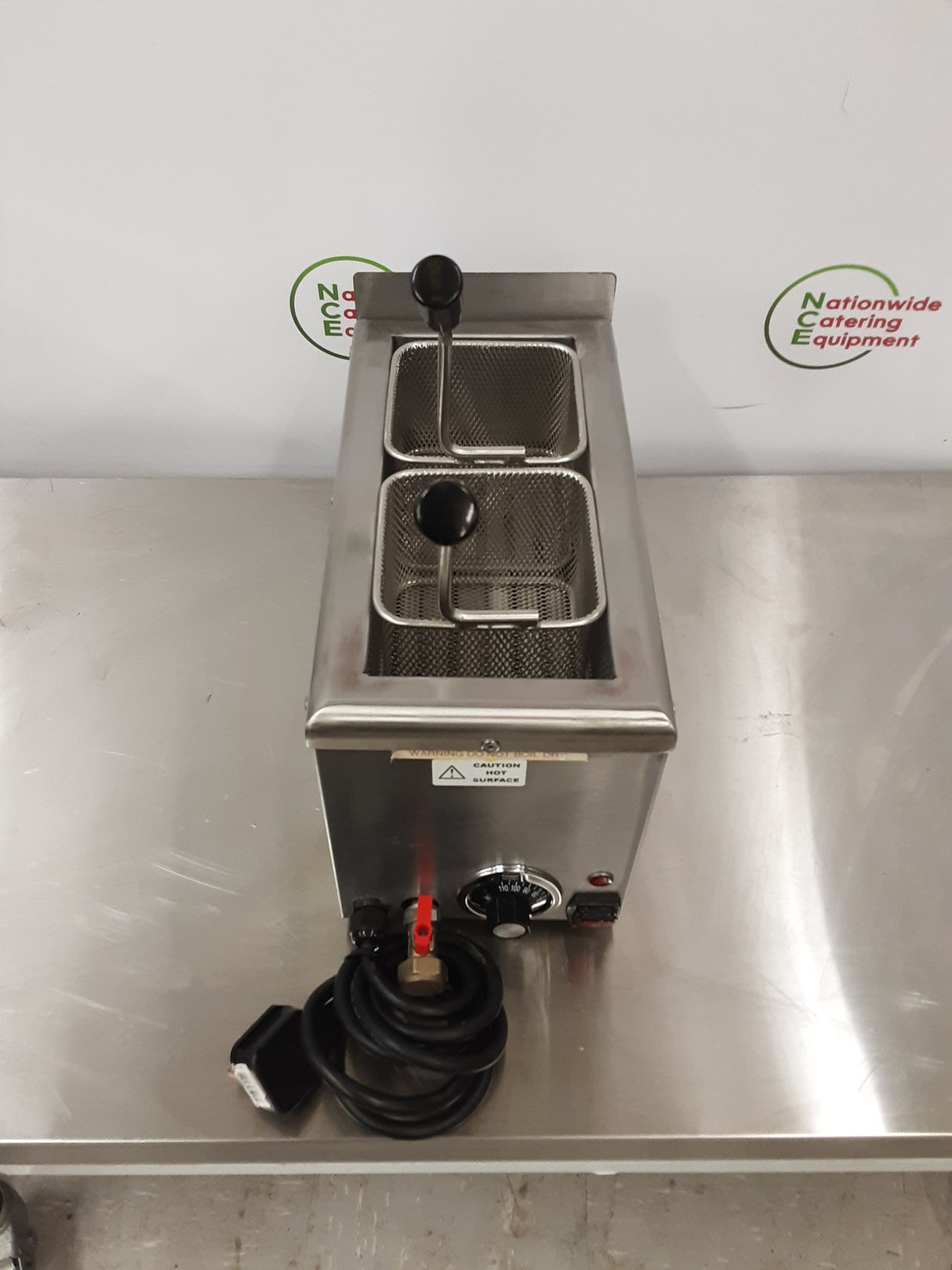 Tabletop Pasta Boiler 13amp Electric With Two New Baskets (NCE6398)