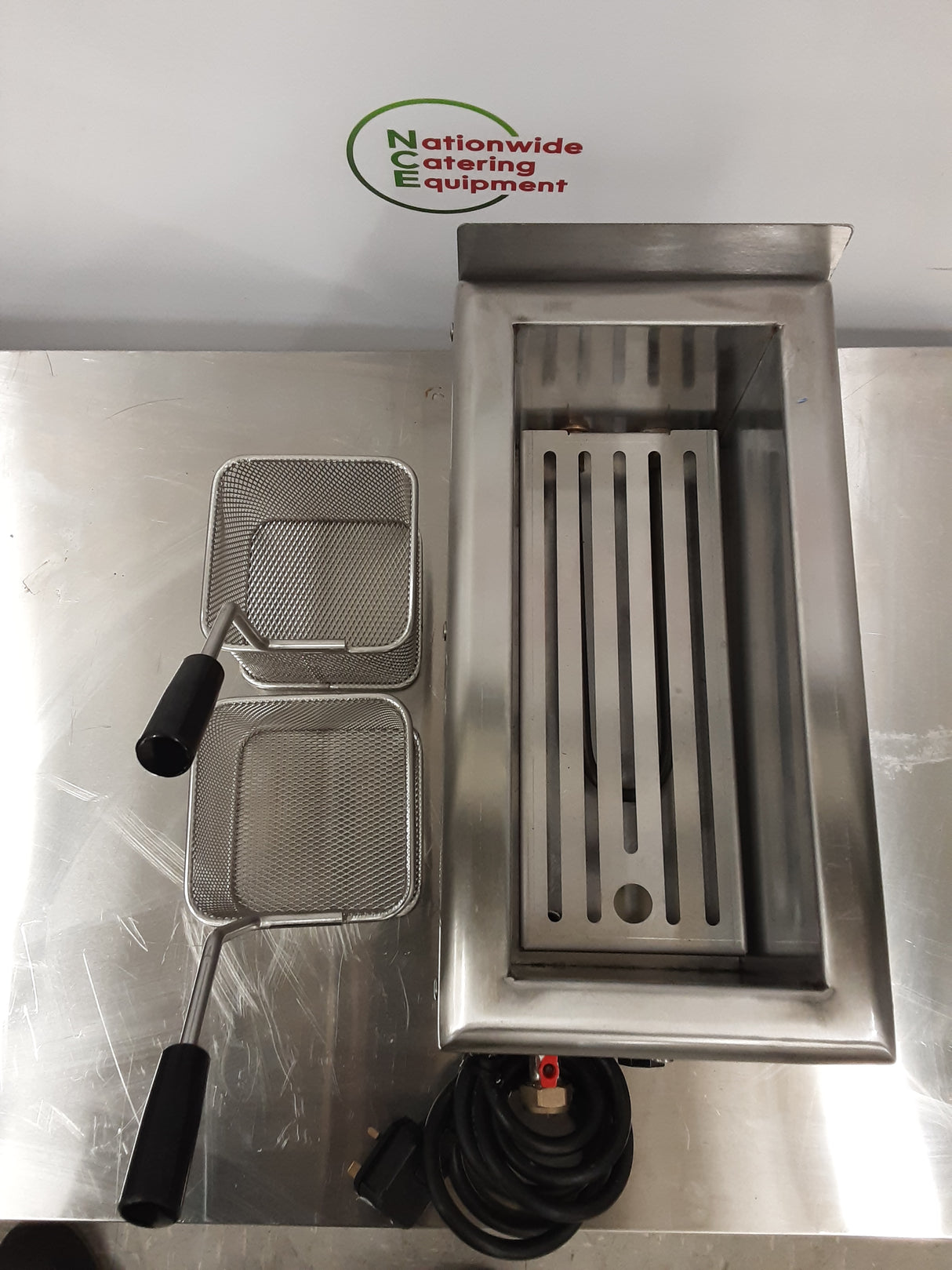 Tabletop Pasta Boiler 13amp Electric With Two New Baskets (NCE6398)