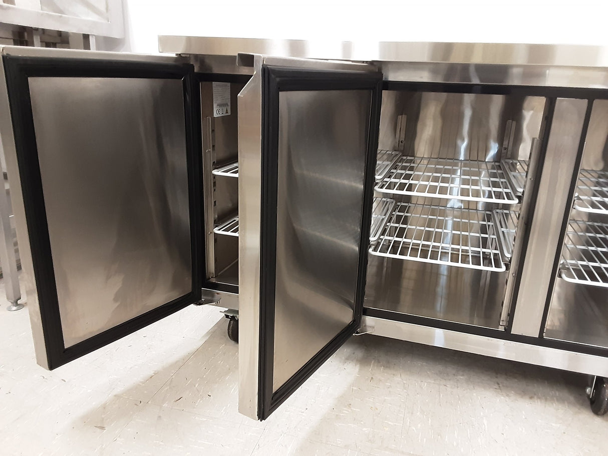 Atosa Four Door Flat Counter Fridge, Model-EPF344GR (NCE6414)
