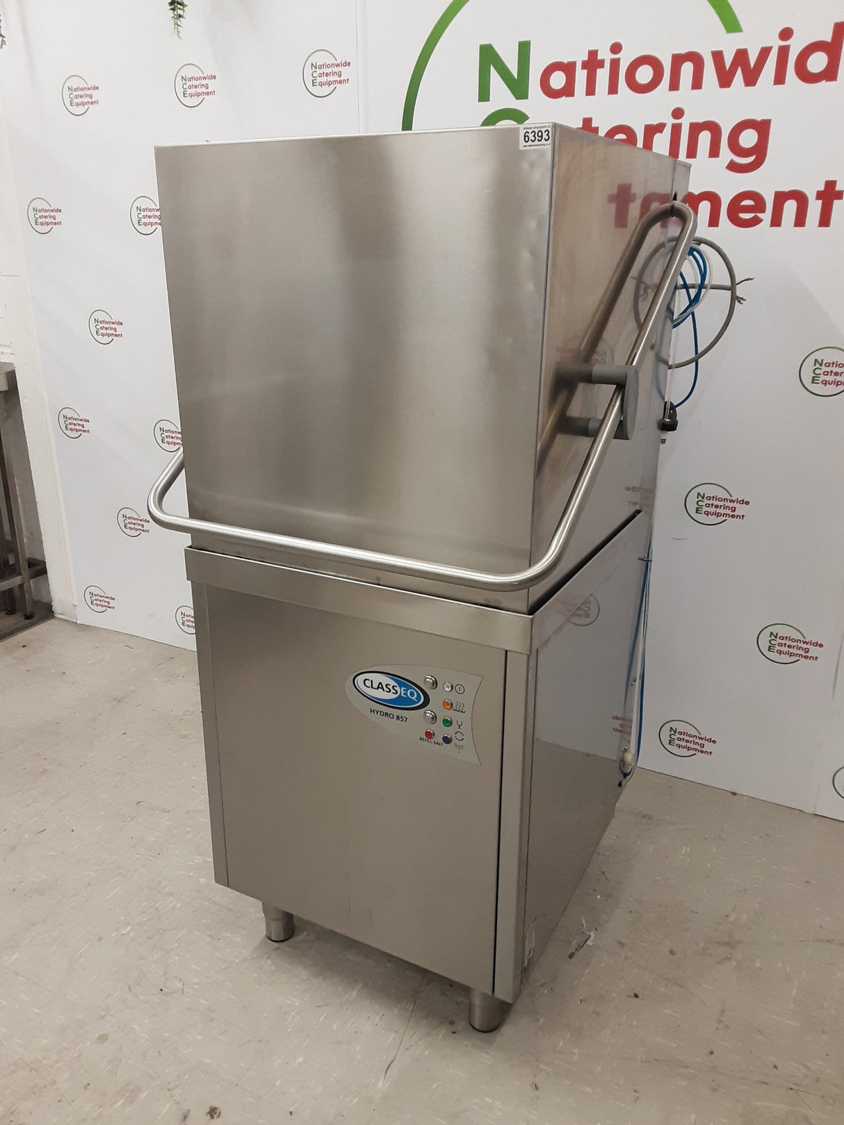 Classeq Hydro 857 Pass-Through/Hood Dishwasher, 1ph/32amp (NCE6393)