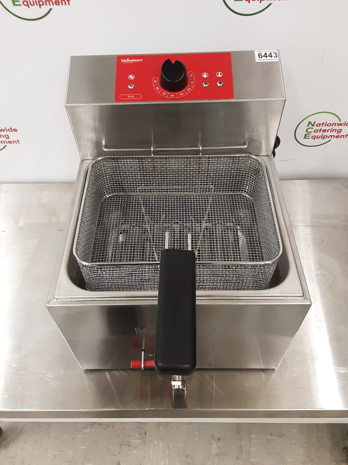 Valentine Tabletop Electric Single Fryer, 3ph/16amp, Model- TF13 (NCE6443)