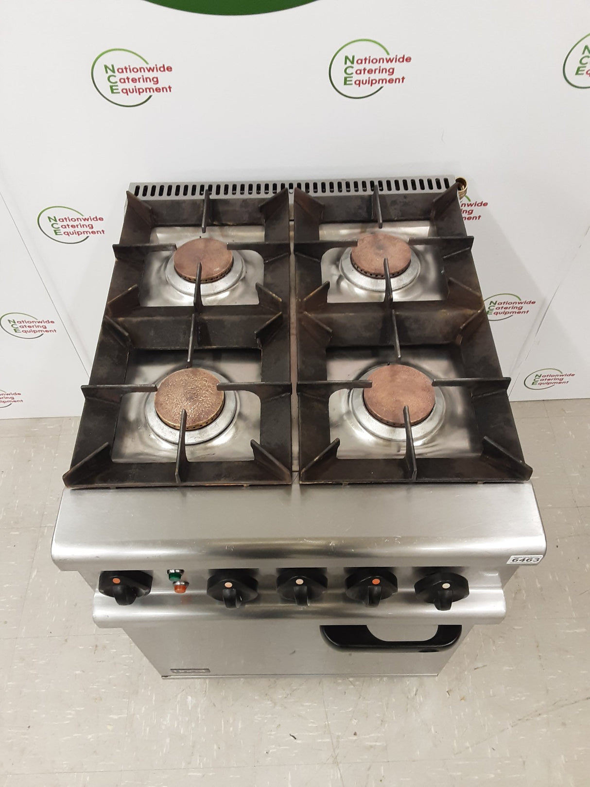 Lincat Opus Dual Fuel Four Burner Natural Gas Stove & Electric Oven (NCE6463)