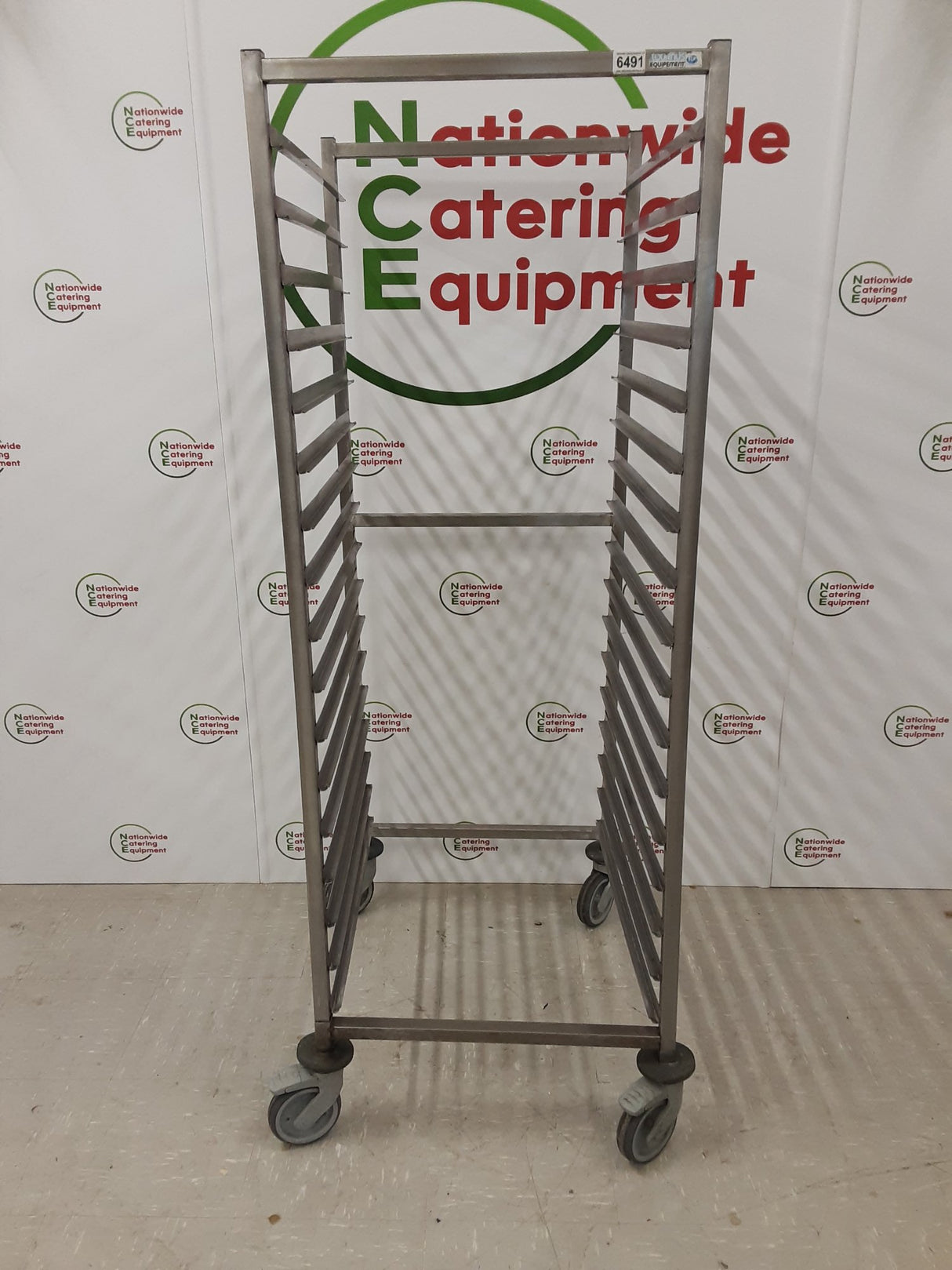 Stainless Steel Gastronorm Trolley/Storage (NCE6491)