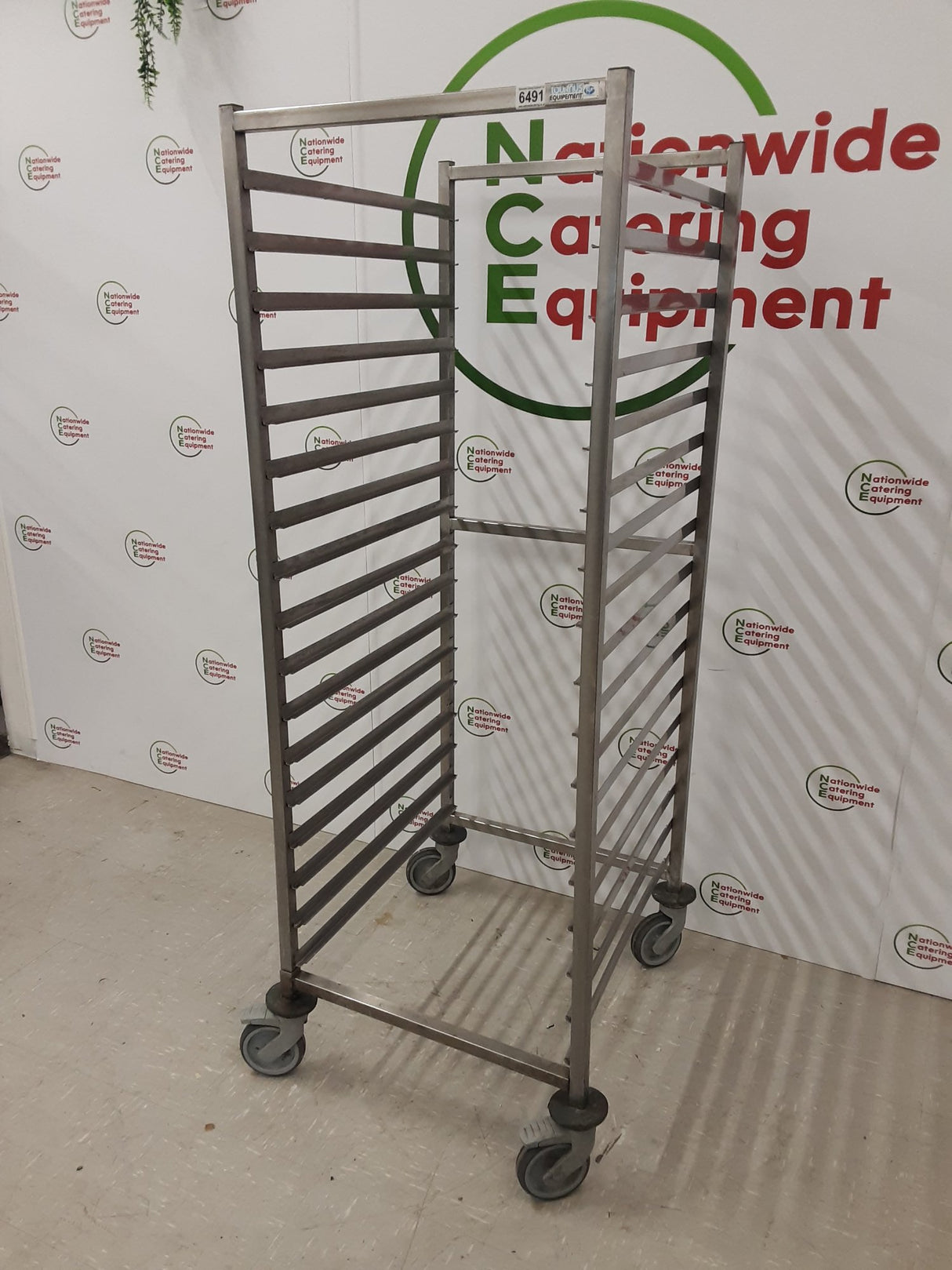 Stainless Steel Gastronorm Trolley/Storage (NCE6491)