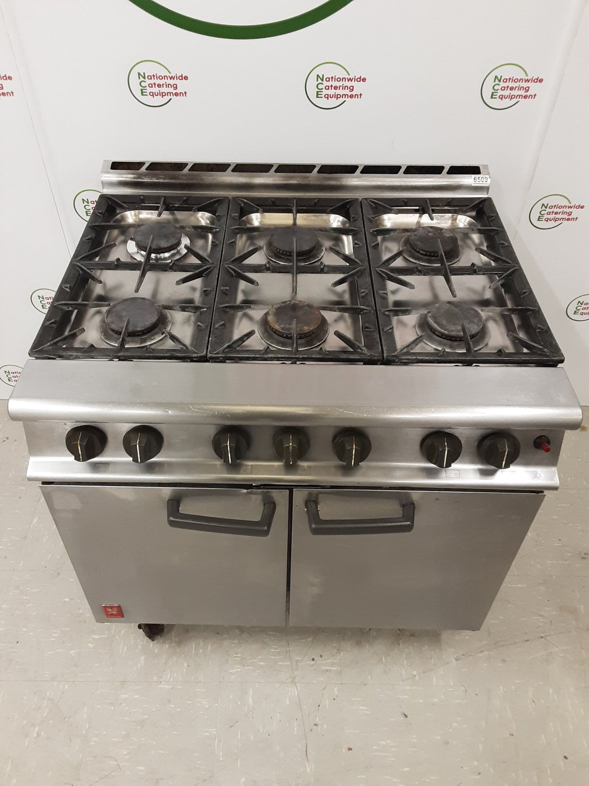 Falcon Six Burner Stove And Oven, Natural Gas, Model- G3101 (NCE6509)