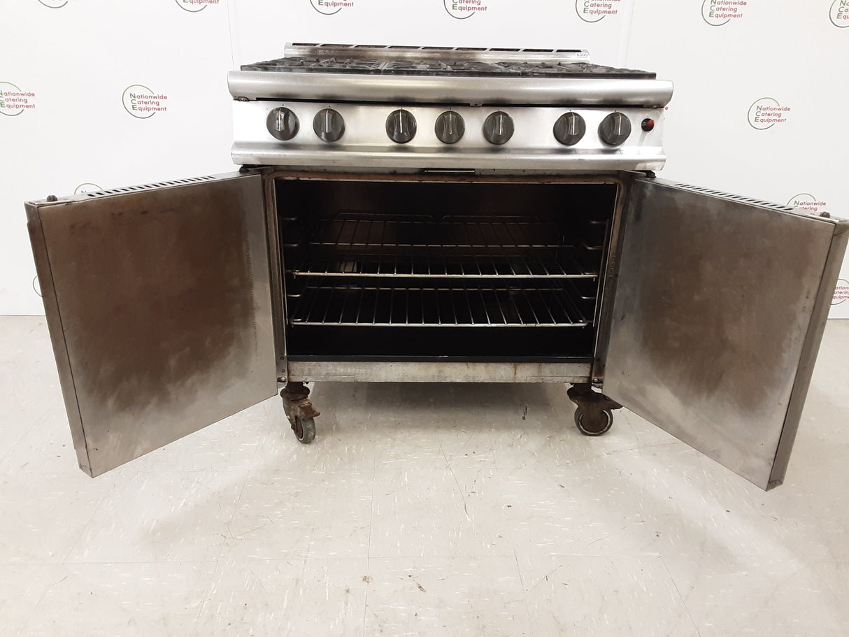 Falcon Six Burner Stove And Oven, Natural Gas, Model- G3101 (NCE6509)