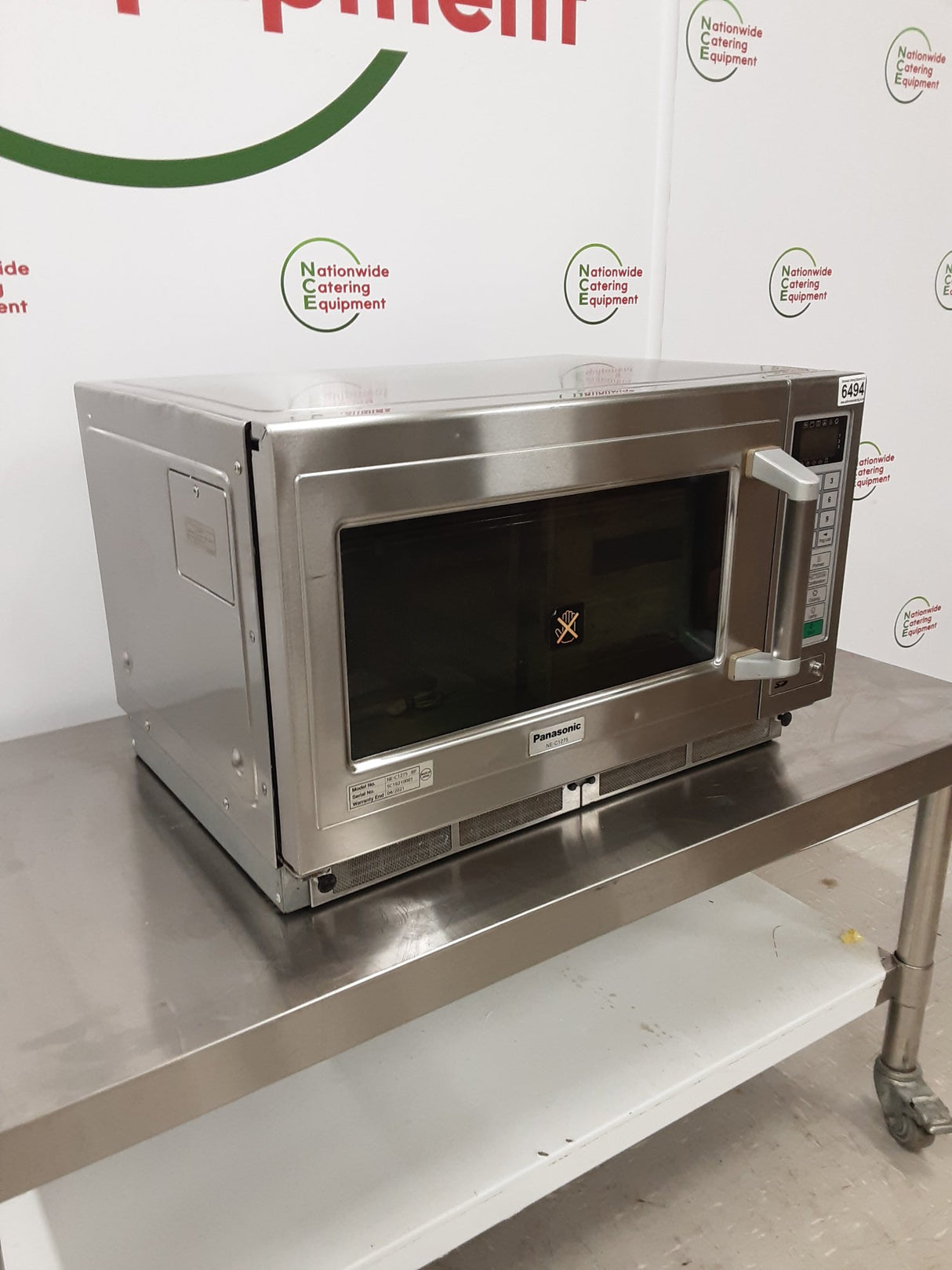 Panasonic 2000w Combination Microwave, Model- NEC1275 (NCE6494)