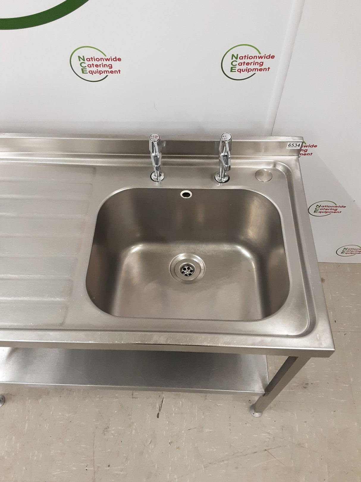 Stainless Steel Single Sink, 120x60cm (NCE6534)