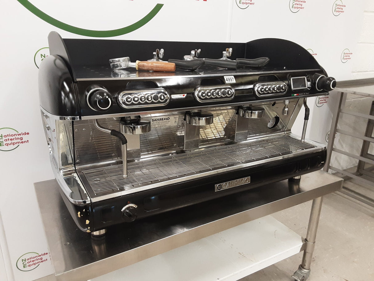 San Remo Verona Three Group Coffee Machine, Model- Verona RS (NCE4997)