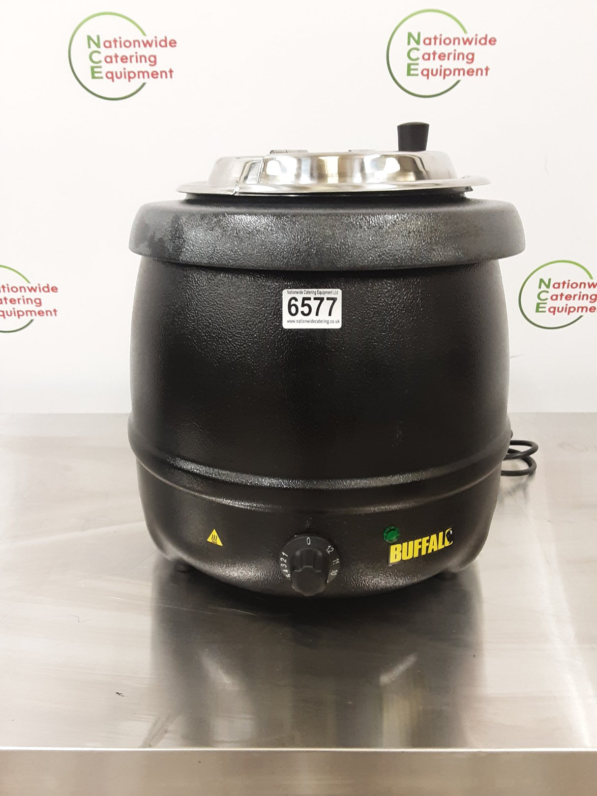 Buffalo Black Soup Kettle, 10L, Model- L715 (NCE6577)