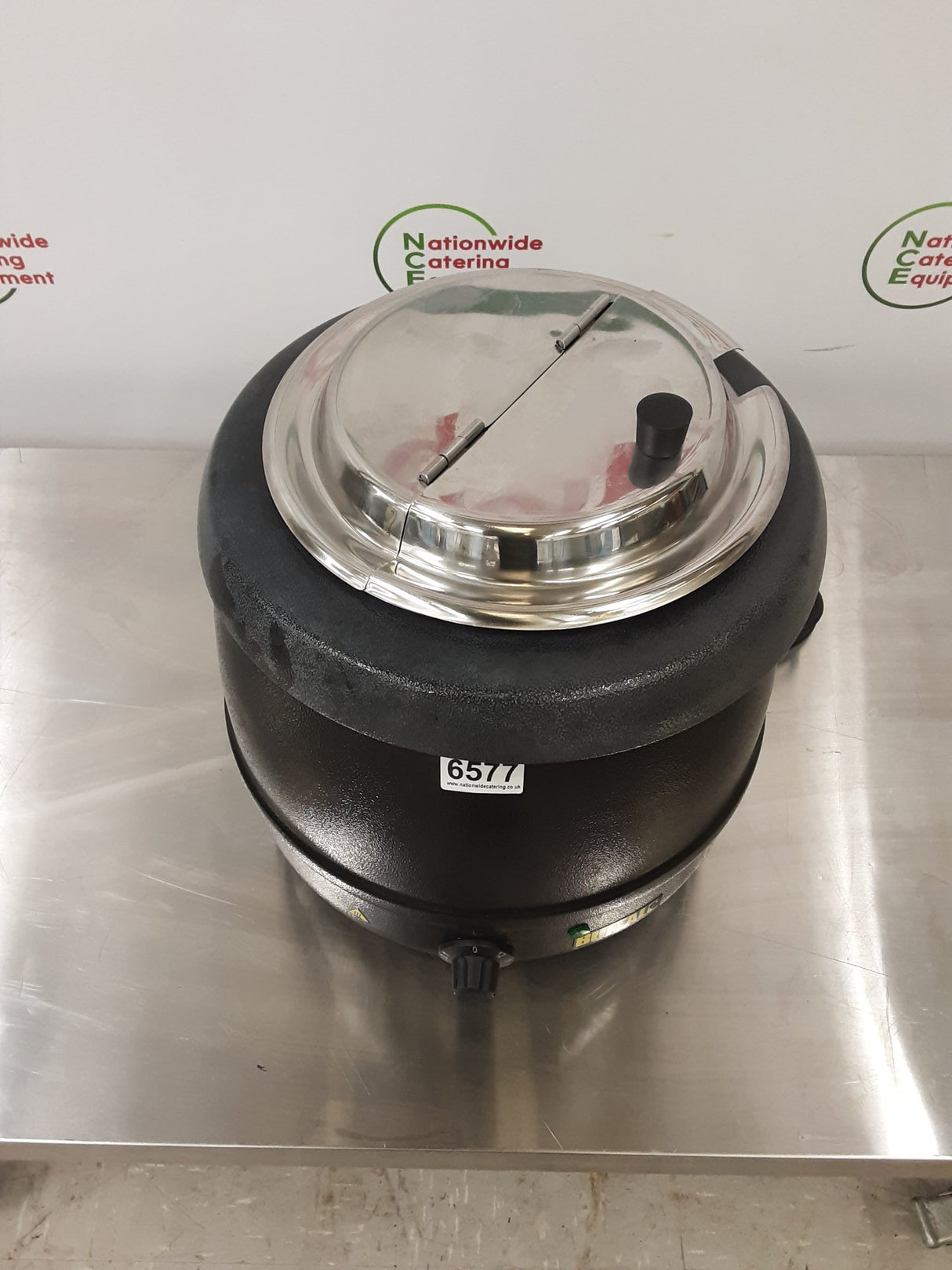 Buffalo Black Soup Kettle, 10L, Model- L715 (NCE6577)