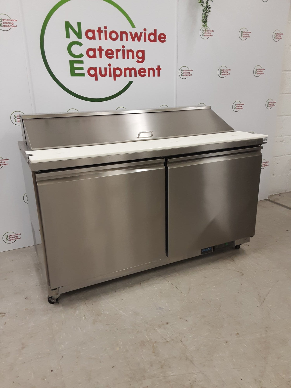 Polar U-Series Double Door Prep Counter Fridge, Model- GD883 (NCE6618)